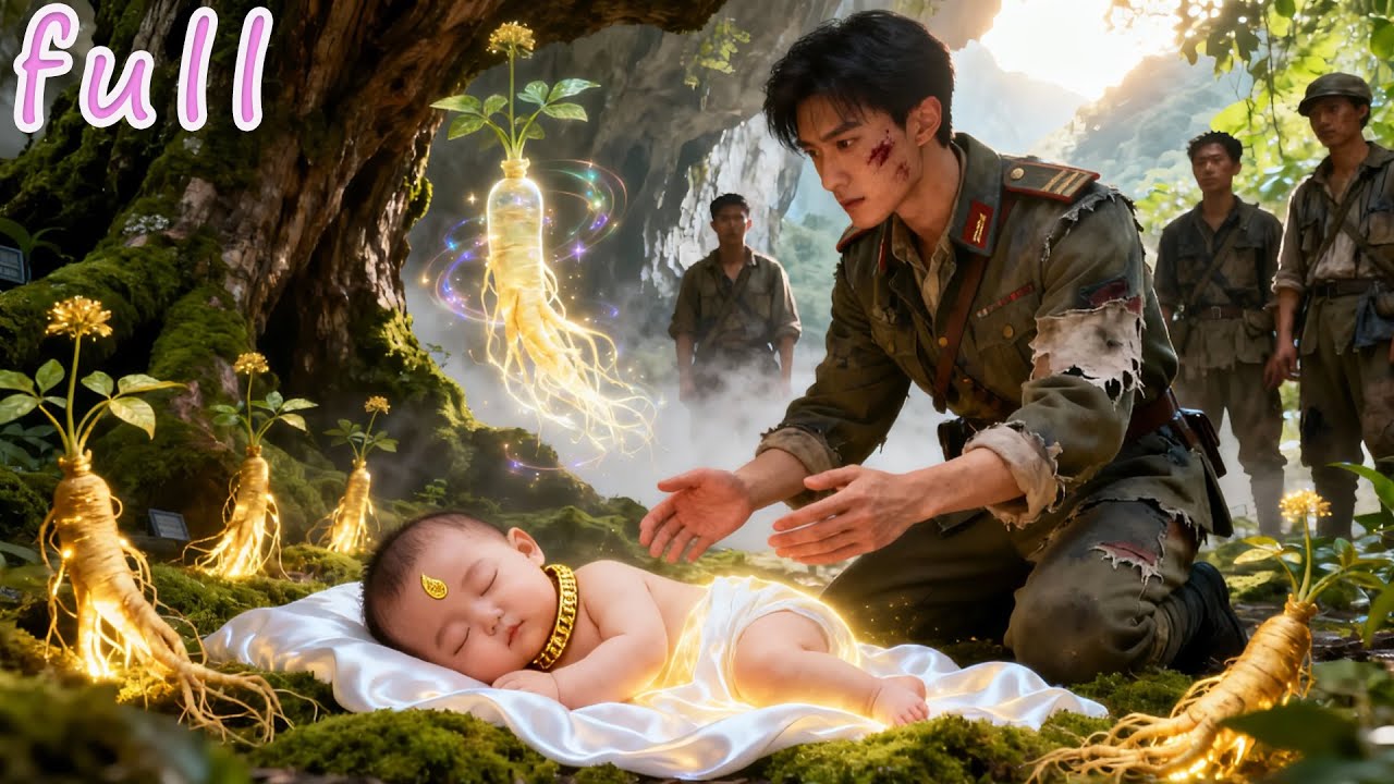 An injured man saved a dying baby, not knowing it's a ginseng fairy ,that made his family healthy!