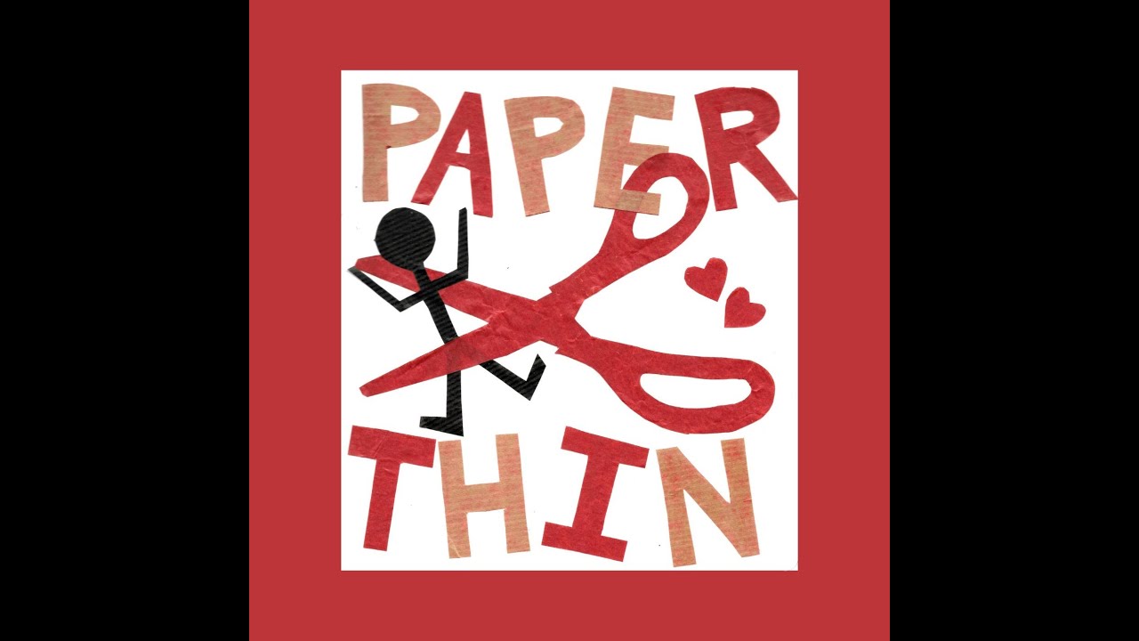 Tathan - Paper Thin (Official Lyric Video - Fan Made)