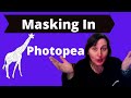 🔥How To Use Photopea To Mask Images 🐘 - Perfect for KDP Low Content Books and Etsy Printables