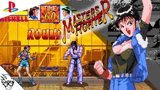 The Masters Fighter (PS1/Playstation  1997)  Mishell [Story Mode: Playthrough] [Level 8]