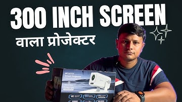 WZATCO YUVA Go Pro Projector 📽️ Unboxing & Review | Real Screen Quality Test!