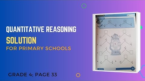Quantitative Reasoning Solutions for Primary|Lantern Steps Quantitative Reasoning examples Book 4