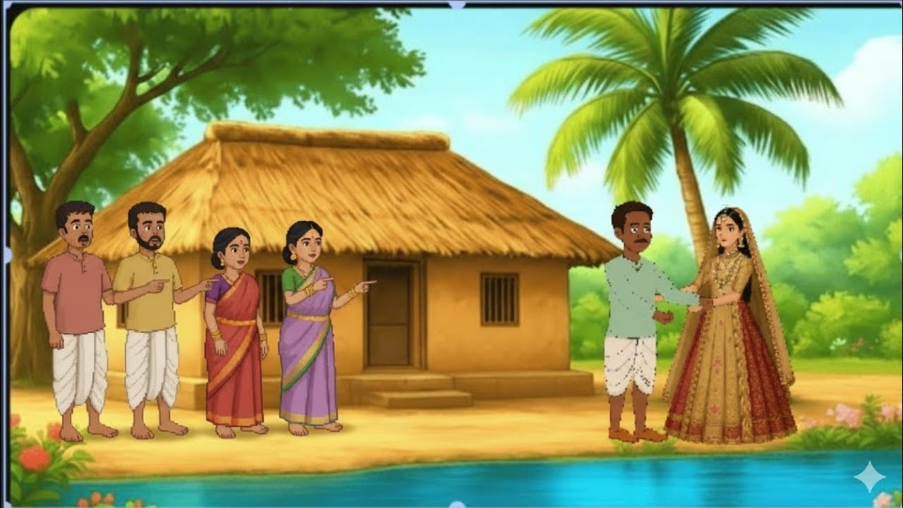 “काले बदसूरत को मिली सुंदर दुल्हन।” | किस्मत ने लिया बड़ा मोड़ | Hindi Cartoon Story