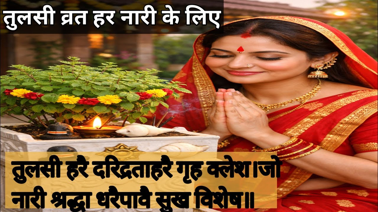 तुलसी माता की कृपा हर महिला के लिए तुलसी माता की कथा और व्रत | हर महिला जरूर सुने