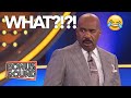 STEVE HARVEY CAN'T TAKE THESE ANSWERS On Family Feud