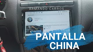 Pantalla china con Youtube, Maps y Android instalación y conclusiones del radio | Armando Carros