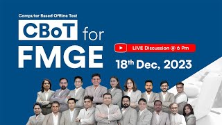 FMGE Jan 2024 | Computer Based Offline Test | LIVE Discussion | Complete 19 Subjects @ALLENNExT