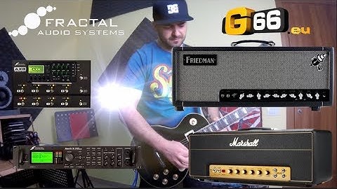 Fractal AxeFx2/AX8 "A.M. Plexi 50w Jump/Friedman SS100" Patches (FW Q 8.02)