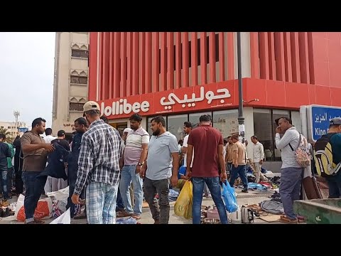 SIDEWALK ALONG JOLLIBEE AL JUBAIL SAUDI