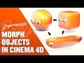 Morph In Cinema 4D Using the Pose Morph Tag