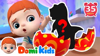 Surprise Dino Egg Song | Dino Songs | Nursery Rhymes & Songs for Children | Domi Kids
