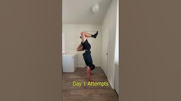 Day 144 - Can a COMPLETE BEGINNER Learn a Handstand in 10 Minutes a Day?