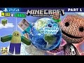 Mike & Chase play MINECRAFT PS4:  Little Big Planet 3 World Exploration (FGTEEV Part 1 Gameplay)