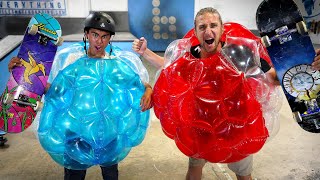 BODY BUBBLE SKATEBOARD CHALLENGE! screenshot 5