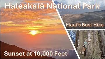 Haleakalā National Park | Hiking the Crater & Sunset Above the Clouds (Maui Family Adventure)