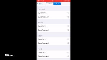 HOW TO RESET NETWORK DATA STATISTICS IN TELEGRAM APP (IOS)