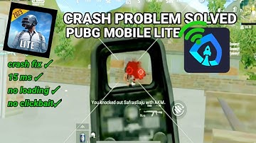 PUBG MOBILE LITE CRASH PROBLEM | HOW TO FIX CRASH PUBG LITE