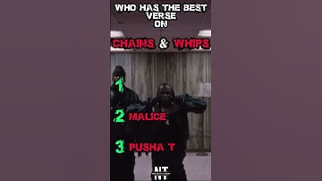 Thumbnail of Who has the BEST verse on Chains & Whips? #pharellwilliams #pushat #malice #kendricklamar #clipse