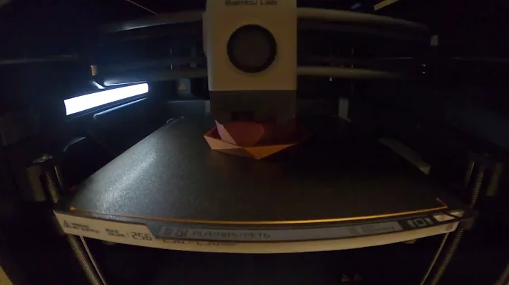 Bambu Lab P1S Time Lapse Video