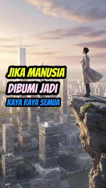 Tanya AI 06 | 'bagaimana jika seluruh manusia kaya raya?' #facts