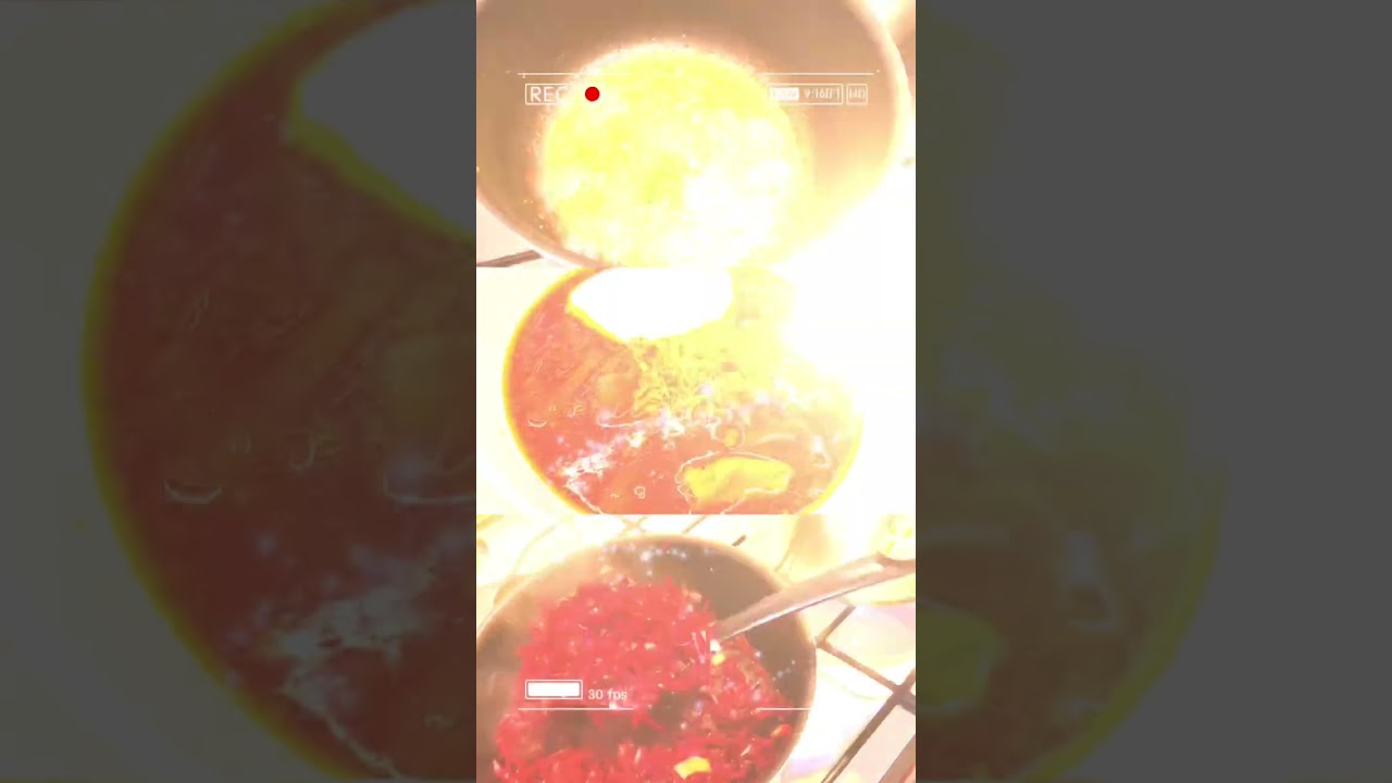 Ukrainian “red”’ soup Borsch with chicken || Український суп Борщ  з куркою 