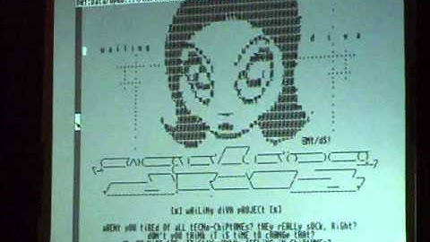 An Ascii compo, 2007