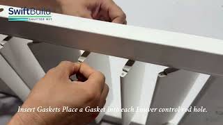SwiftBuild DIY Shutter Kit assembly video
