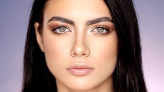 SOFT BRONZY LOOK FOR GREEN EYES | ALI ANDREEA