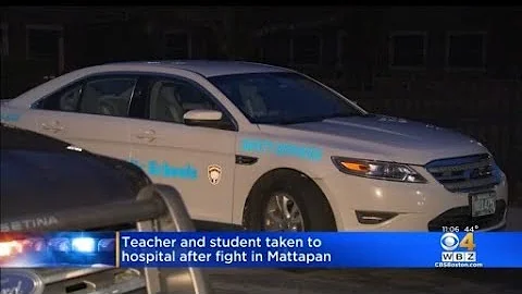 Teacher and student taken to hospital after fight in Mattapan