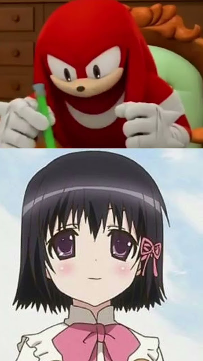Knuckles Rates Kanokon Girls #anime #knucklesratesmeme #sonicthehedgehog #knucklesedit
