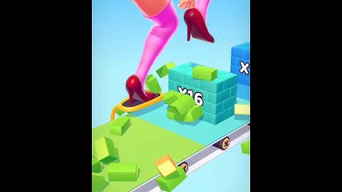 Heel Step Smash - All Levels (61) Gameplay (Android iOS Games) #Shorts