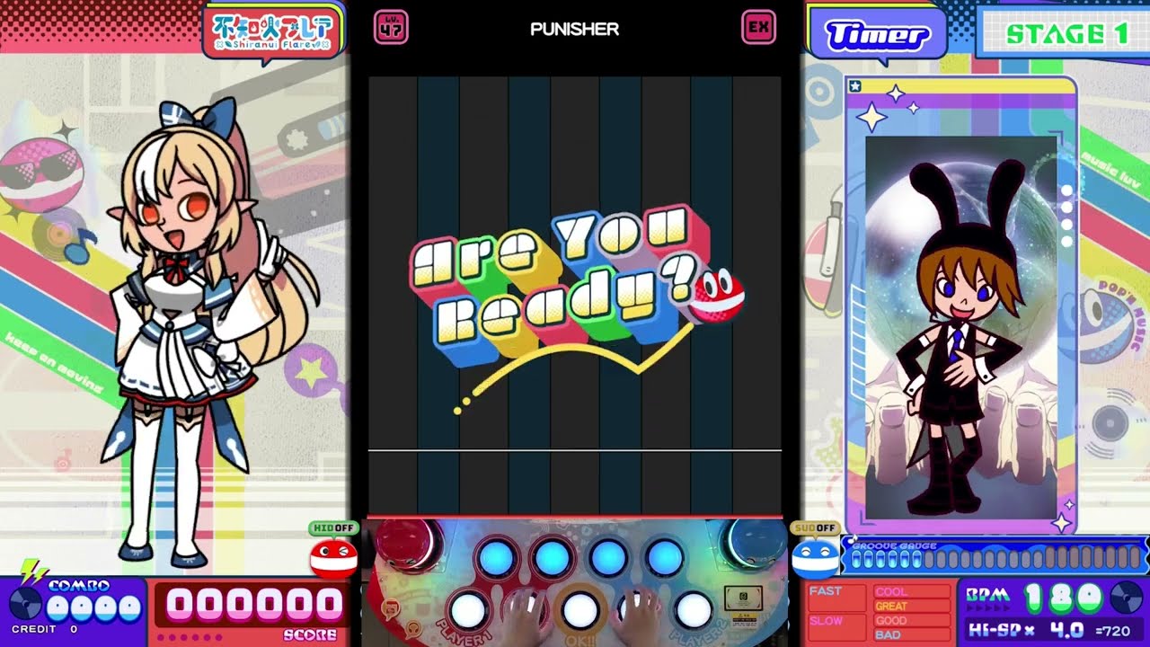 pop'n music High☆Cheers!! PUNISHER (47) 98193 - YouTube