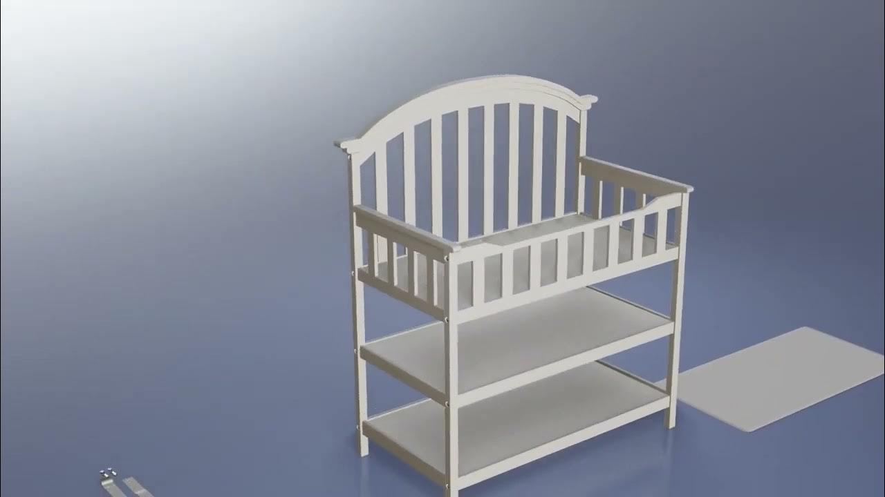 How To Assemble a GRACO Arlington Changing Table Assembly