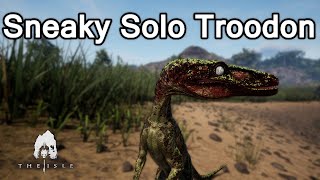 Being a Sneaky Solo Troodon on Gateway | The Isle