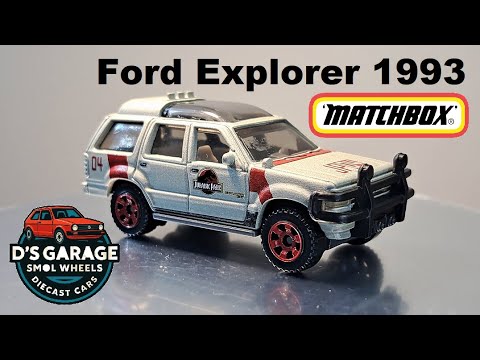 Matchbox - Ford Explorer XLT – Jurassic Park Edition (1992/1993) - YouTube
