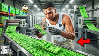 Franklin & Shinchan Opened A Factory To Print FAKE NOTES ...