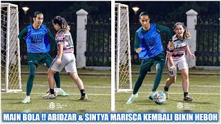 Main Bola !! Abidzar Dan Sintya Marisca Kembali Buat Heboh Hingga Viral Di Jodohkan Karena Cocok