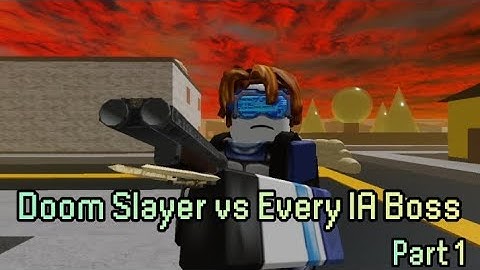 Doom Slayer vs Every Boss in IA (part 1) | Item Asylum
