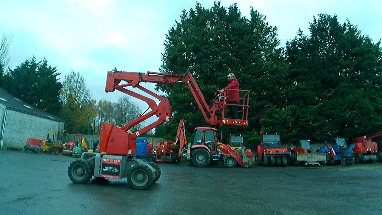 NACELLE ARTICULEE AUTOMOTRICE DIESEL 12M - HAULOTTE DE 2007 - 49380238 - MERCIER BELGIUM