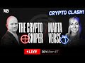 The crypto sniper takes on martaverse in an epic crypto special of the trading battle