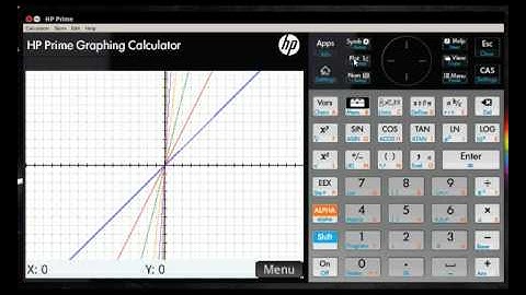 HP Prime Graphing Calculator, Ten Graphs (Graphing Part Two)