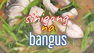 Sinigang na Bangus(How to Cook Sinigang na Bangus)Lutong Pinoy/Panlasang Pinoy 2019