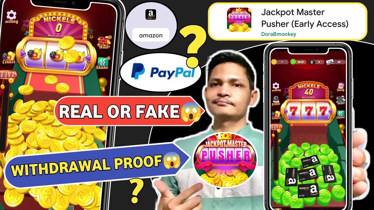 Does jackpot Master pay out real money?