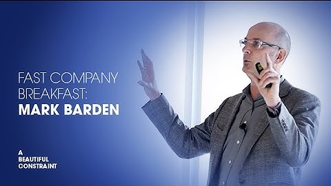 How do you turn your limitations into opportunities - Mark Barden [Part 2]
