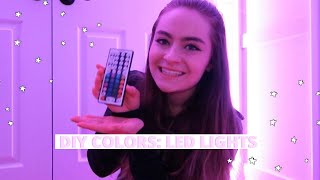 How To Make Diy Colors On Your Led Lights Youtube