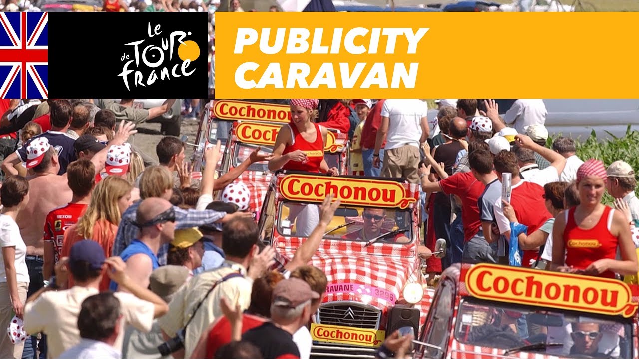 Tour de France guide publicity caravan YouTube Tour de France guide publicity caravan YouTube