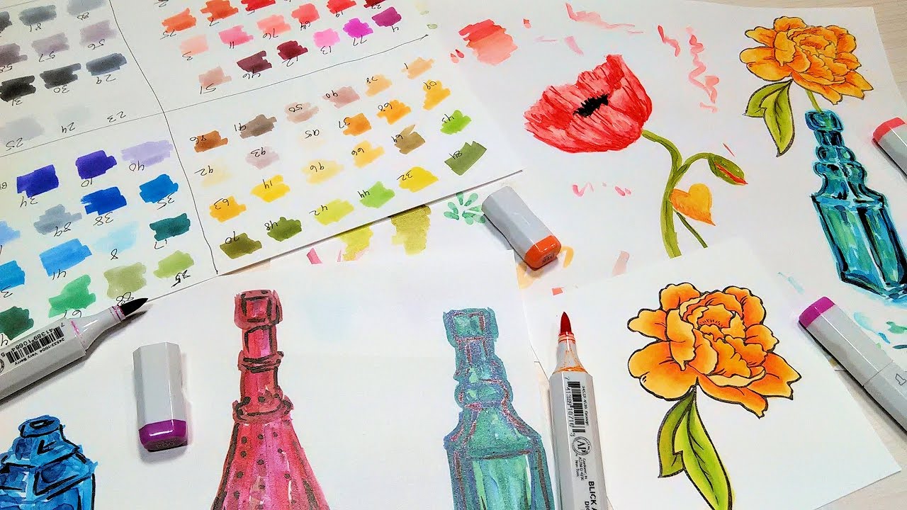 Another Alcohol Brush Marker? Artify Review – The Frugal Crafter Blog