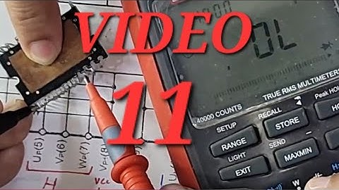 IPM Hot Testing by Multimeter IIntelligent Power Module low side Dc inverter ac pcb training class