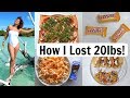 What I Eat in a Day to Lose Weight! Intermittent Fasting, 1300 calories