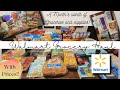 Walmart Grocery Haul!  So. Many. Groceries! Over a month's worth of groceries and supplies! w/Prices